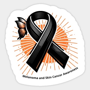 Melanoma and Skin Cancer Awareness Sticker